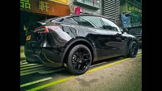 TESLA Model-Y x Vossen Wheels HF-5
