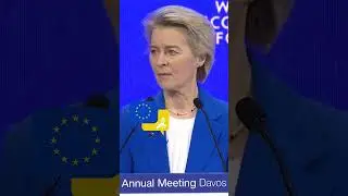Climate change is still on top of the global agenda! #VonderLeyen #eudebates #WEF #wef2025 #wef25