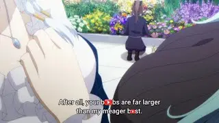 Big Booba Showdown Between Epsilon And Beta, Who Will Win? #anime #eminenceinshadow #waifu #shorts