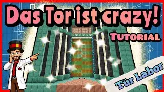 Diese Kolben-T&uuml;r ist crazy! ⭐⭐ &ndash; Bis 13 Bl&ouml;cke hoch | Minecraft Bedrock 1.21 | T&uuml;r Labor 🔬