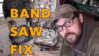 How to replace bandsaw tires CHEAP!