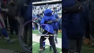 Can skattebo was hugged he instinctively covered his pocket with his hand #camskattebo #injury