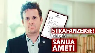 &laquo;Symbolische Exekution!&raquo; - Dr. Markus Zollinger pr&auml;sentiert die Strafanzeige gegen Sanija Ameti!