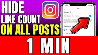 How To Hide Like Count On All Instagram Posts (2026)