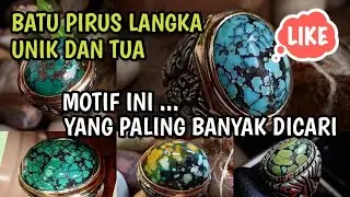 BATU PIRUS LANGKA, UNIK DAN TUA ‼️ MOTIF INI PALING BANYAK DICARI❗ HIKMAH PEDIA