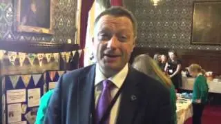 Jason McCartney MP shows his support for Fairtrade and fairandfunky