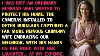 I WAS JUST AN ORDINARY HUSBAND WHO WANTED TO PROTECT HIS HOME. THE CAMERAS INSTALLED TO DETER.....
