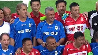 中国元老3-2逆转意大利传奇｜范志毅破门 巴乔助攻