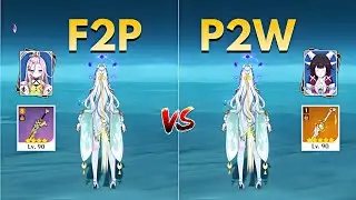 Is Zibai Weapon worth it? F2P vs P2W Zibai! Genshin Impact
