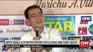 Metro Manila authorities prepare for flooding amid rainy season