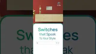 Upgrade Your Home With Stylish Smart Switches! #homeautomation #touchpanel #smartswitches