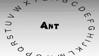 How to Say or Pronounce Ant