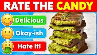 Rate the Candy & Snack Challenge | Ultimate Candy & Snack Tier List 🤤 