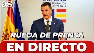 RUEDA de PRENSA COMPLETA de PEDRO SÁNCHEZ hoy TRAS el APAGÓN