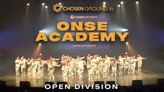 Onse Academy | Open Division | Chosen Ground 16 [WIDEVIEW]