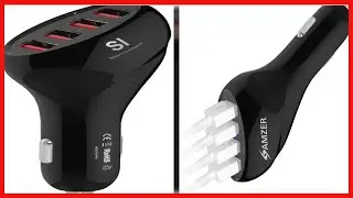 Charge Up to 4 Devices Fast with the Most Powerful 50W Car Charger