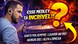 Santo Pra Sempre, Louvor ao Rei, Agnus Dei e Alfa e Ômega | Medley de Adoração [MIQUÉIAS SOUZA]