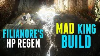 Dark Souls 3 - Filianore's Mad King Build - HP Regen From The Gods