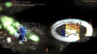 Diablo 2 Fury Within Amazon Magic Fire Arrow vs Diablo The Elder