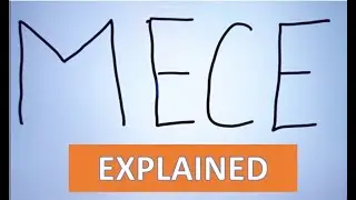 MECE *Explained* - MECE made simple and why every Consultant should know MECE