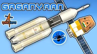 Gaganyaan in Spaceflight Simulator (SFS 1.5) | LVM3 | CINEMATIC