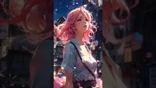 adorable character with her bubble wand! #anime #music