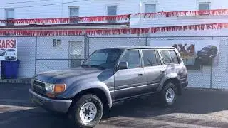 1993 Toyota Land Cruiser Demonstration walk around