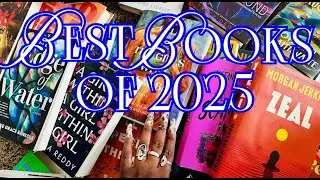 the best books that I read in 2025 + some honorable mentions!