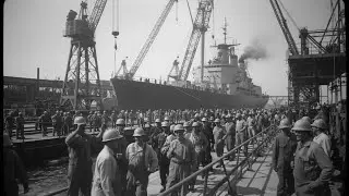 Germans Couldn't Believe U.S. Built 2,710 Liberty Ships &mdash; Until One Launched Every 42 Hours