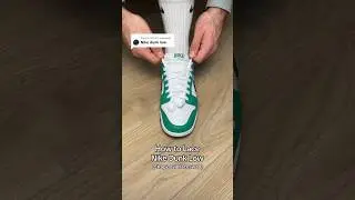 These dunks look so much better with white oval strapz laces😮&zwj;💨‼️ #nike #sneakers #shoelaces #asmr