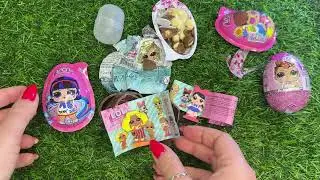 Today i&rsquo;m unboxing and unpacking many surprise egg / Satisfying NO Talking