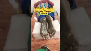 Reflexology Therapy ! Detox foot 👣 massage therapy video ! Reflexology Therapy Benefits ! Sushma ji