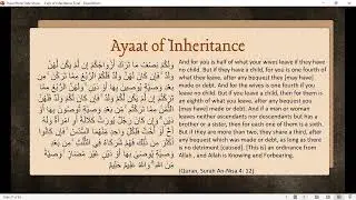 Unlocking the Secrets of Islamic Inheritance Law | Fiqh of Inheritance Part 2 | Sister Shadab
