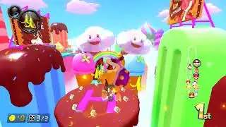 Sky-High Sundae (Full Race) | Mario Kart 8 Deluxe Booster Pass DLC (Wave 2)