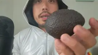ASMR EATING SOUNDS - AVOCADO