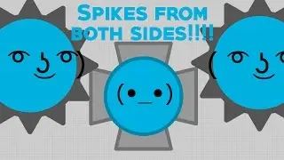 SPIKES FROM BOTH SIDES!!!| Diep.io 4 Teams Teaming Highlight