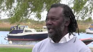 Sophia Seth meets founder of Reggae Reggae sauce Levi Roots