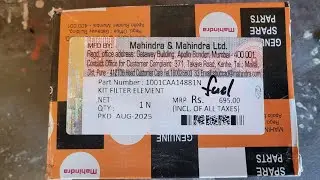 Mahindra roxor how to change fuel filter
