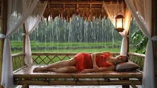Emotional Tranquility Rain Sounds in Rice Fields &ndash; Peaceful Ambience