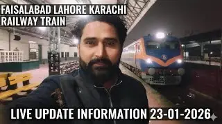 PAKISTAN RAILWAY TRAIN VLOG LIVE UPDATE INFORMATION WINTER SEASON #trainvlog #railway #trending 