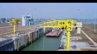 फरक्का नेविगेशनल लॉक से गंगा पर नेविगेशन हुआ आसान