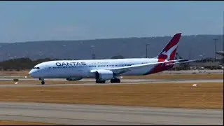 One AMAZING Boeing 787 ARRIVAL into Perth
