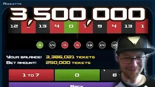 Case Clicker | First Huge Roulette Win | 3,500,000 Tickets