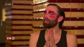 Stück Luzi Wuzi mit Tom Neuwirth/Conchita Wurst - ZIB 3 14.2.2024