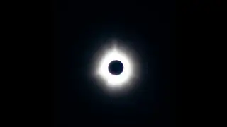 Maine Eclipse As Seen From A Drone