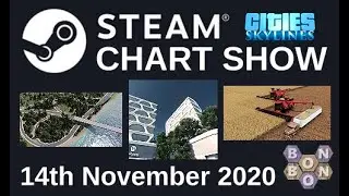Top 20 Assets and Mods - Cities Skylines - Steam Chart - 14th November 2020 - i129
