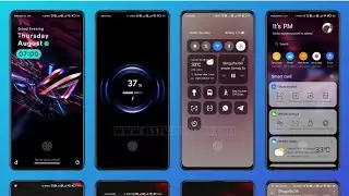 ROG - IFY V12 MIUI 12 Theme Video Review | MIUI 12/MIUI 12.5 Theme With Download Link | Best Themes