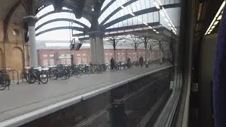 Arriving at York on a Northern Class 158 (1/6/15)