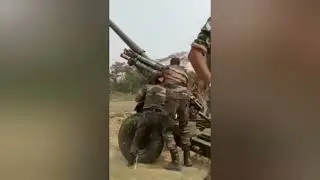 105mm Indian Field Gun | 2 Rounds in 45 Seconds | Indian Army Artillery