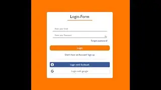 CODE NEXUS | Login & Signup Form Using Html CSS And JavaScript